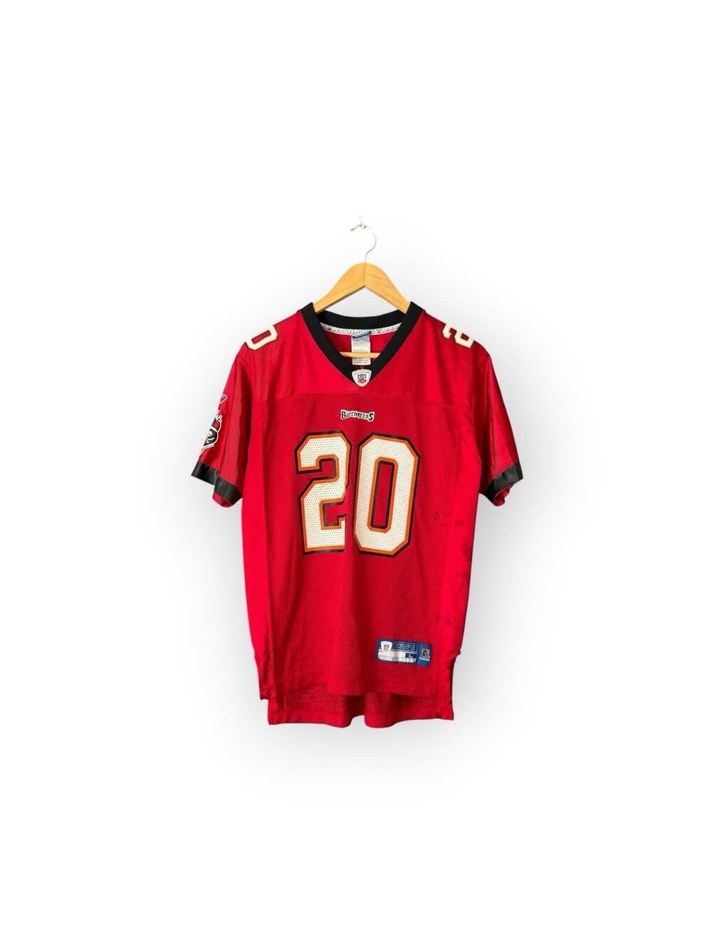 Reebok Tampa Bay Buccaneers Ronde Barber 20 NFL Jersey Size Large (14-16) Boys